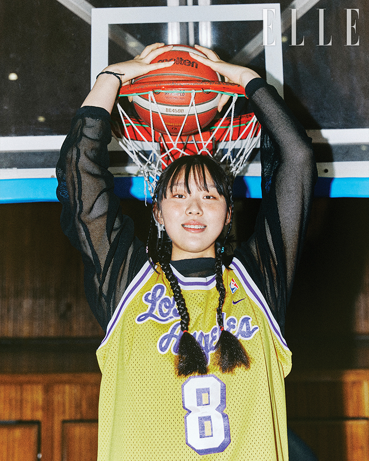 센터 서예진(18) “저는 몸싸움이 좋아요. 그게 농구의 진짜 매력이죠.”