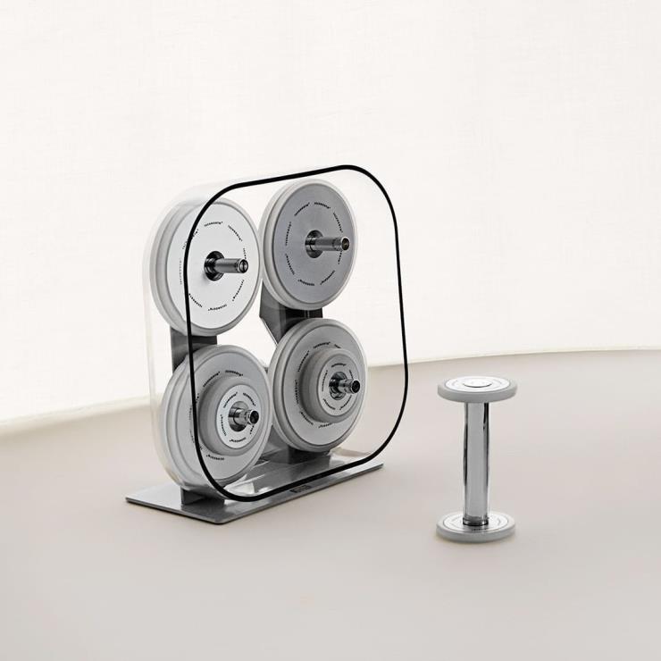 웰니스 랙은 1백50만원, Technogym