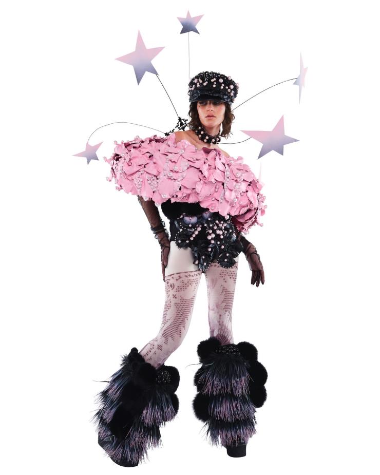 <EVE collection>의 Look 1 사진 디지털 ver.