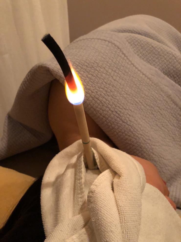 한남동 스파 데이. 독일 바이오 썬 사의 정품 이어 캔들만 사용한다고 한다.