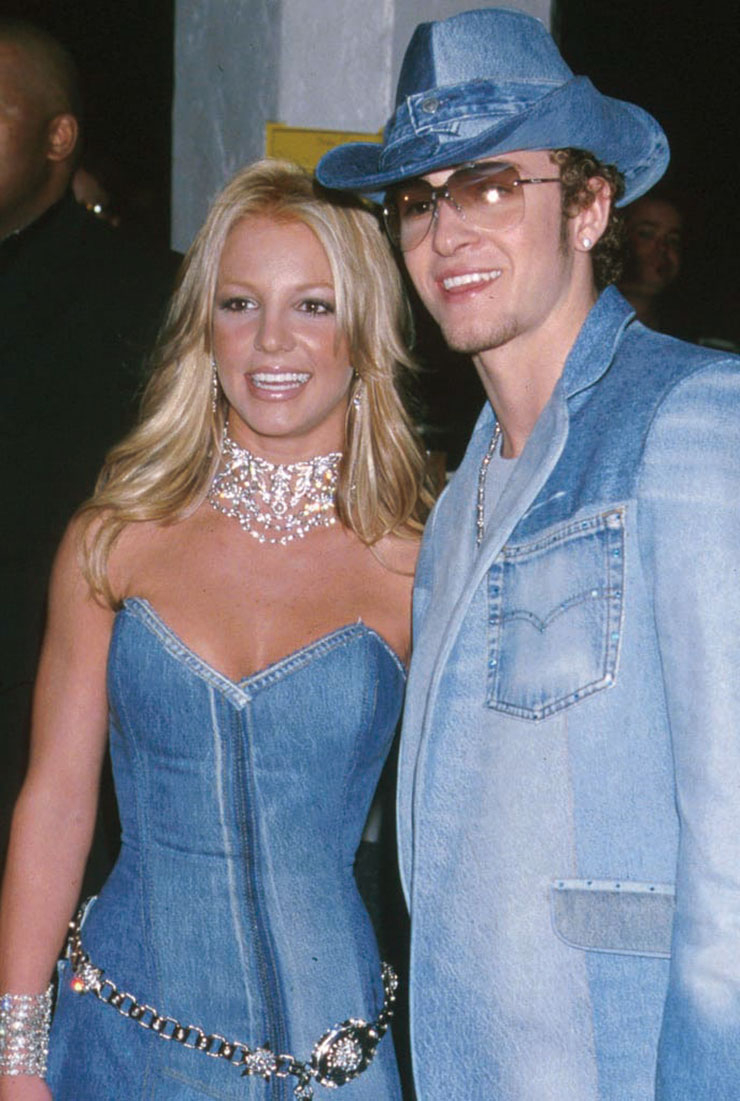 그 시절의 팝 아이콘, 저스틴 팀버레이크와 브리트니 스피어스.