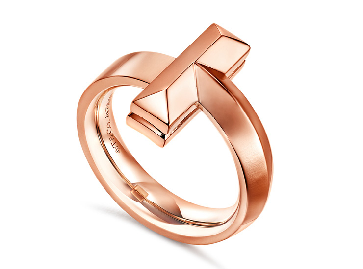 티파니 T1 와이드 링