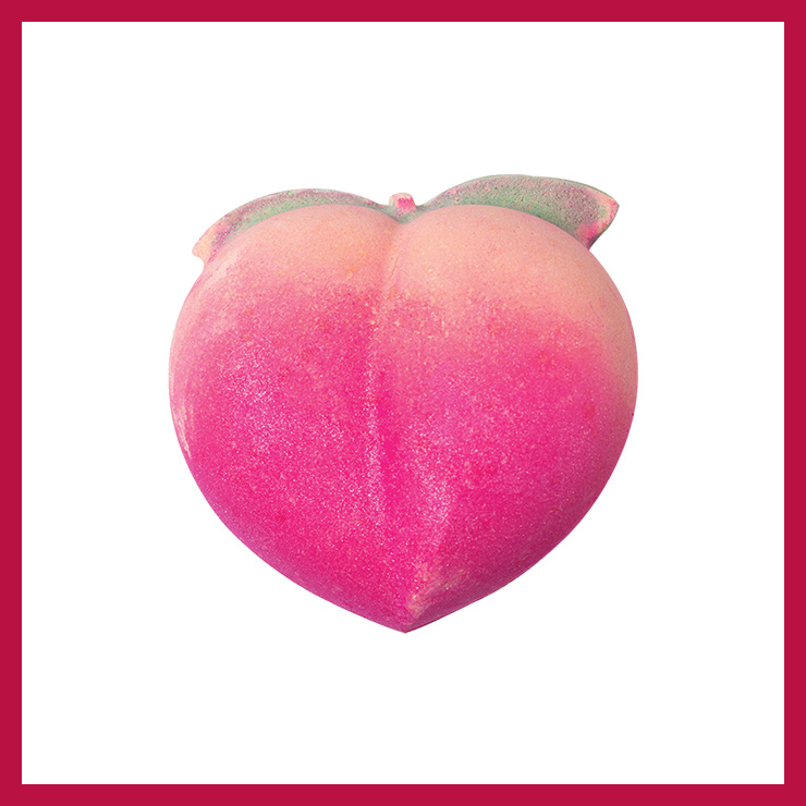 피치 배쓰밤, 1만7천원, Lush.