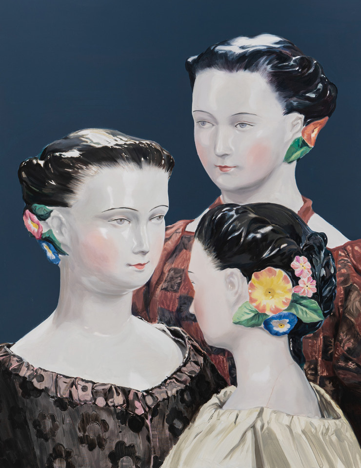 최지원, 세 사람의 대화, 2019.