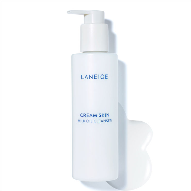 크림 스킨 밀크 오일 클렌저, 3만2천원대, Laneige.