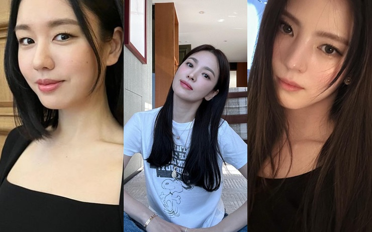 안은진, 송혜교, 한소희 