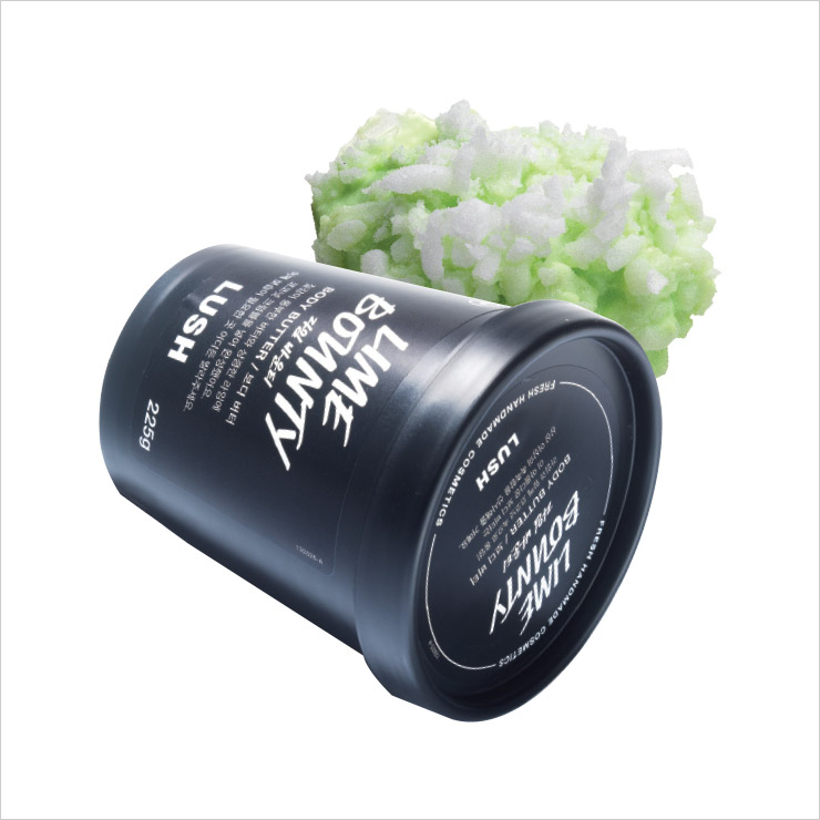 라임 바운티, 100g 2만4천원, 225g 4만2천원, Lush.