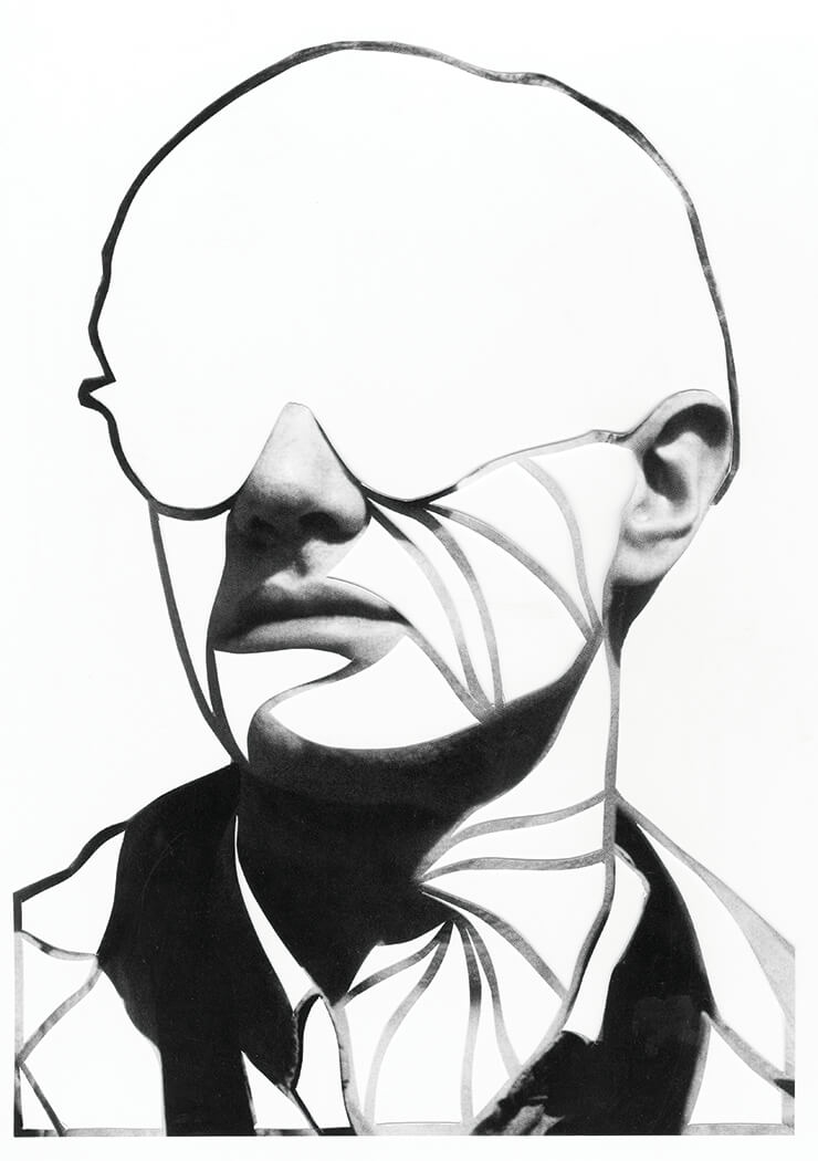 ‘페이머스 컷’ 시리즈 중 앤디 워홀, 2015 ⓒJavier Martin/Seoul museum.