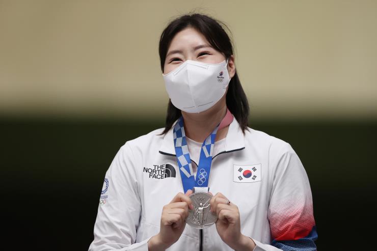  사격 25m 권총 은메달리스트 김민정 @GettyImages